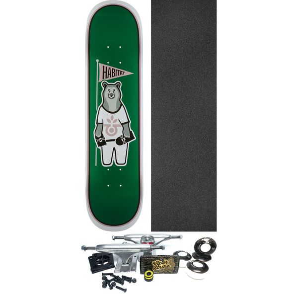 Habitat Skateboards Hal Oxford Skateboard Deck - 8" x 32" - Complete Skateboard Bundle